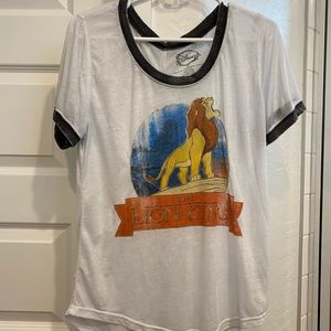 Lion king burnout tee